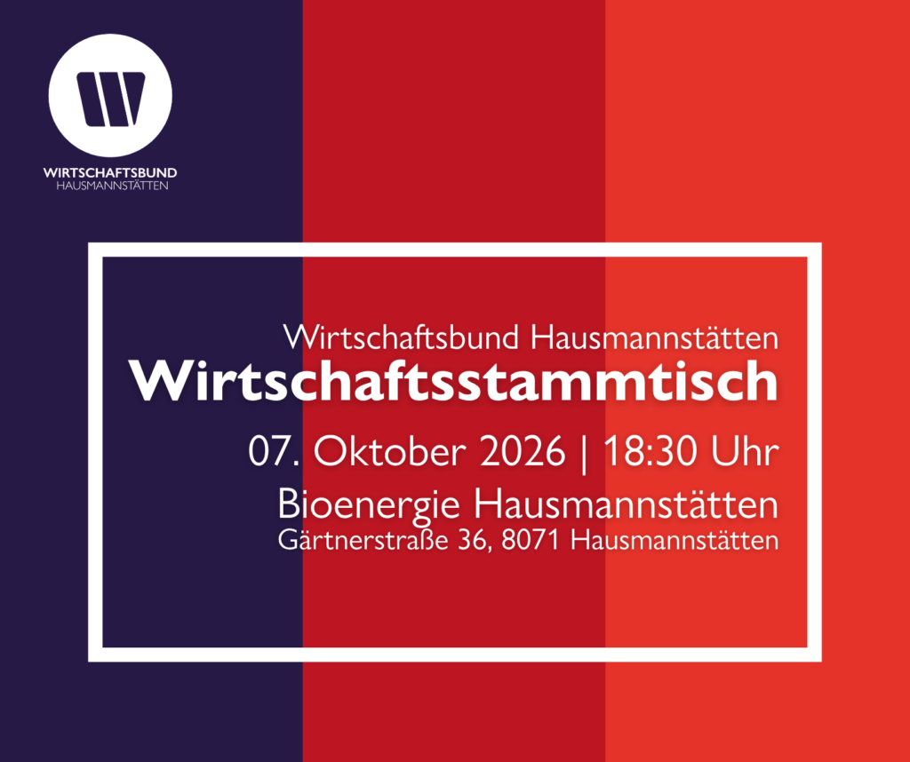 Wirtschaftsstammtisch bei Bioenergie Hausmannstätten
