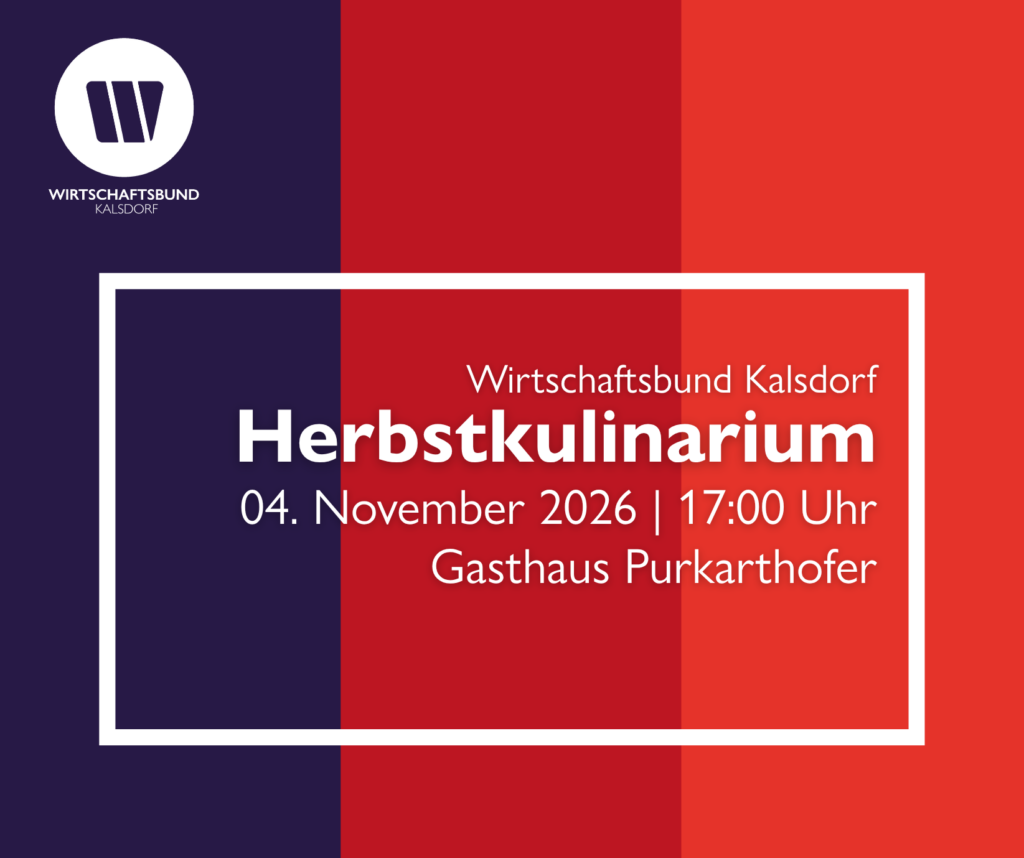 Herbstkulinarium des Wirtschaftsbunds Kalsdorf
